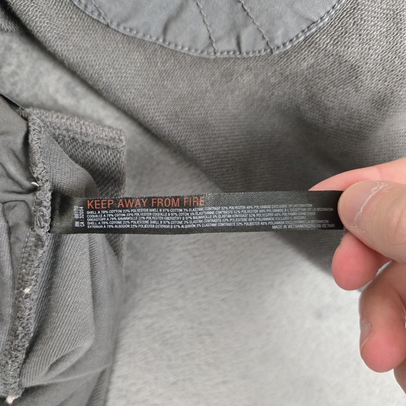 FP Movement Slow Rush‎ Half Zip Pullover Jacket Womens Large Casual Gray - Picture 4 of 8